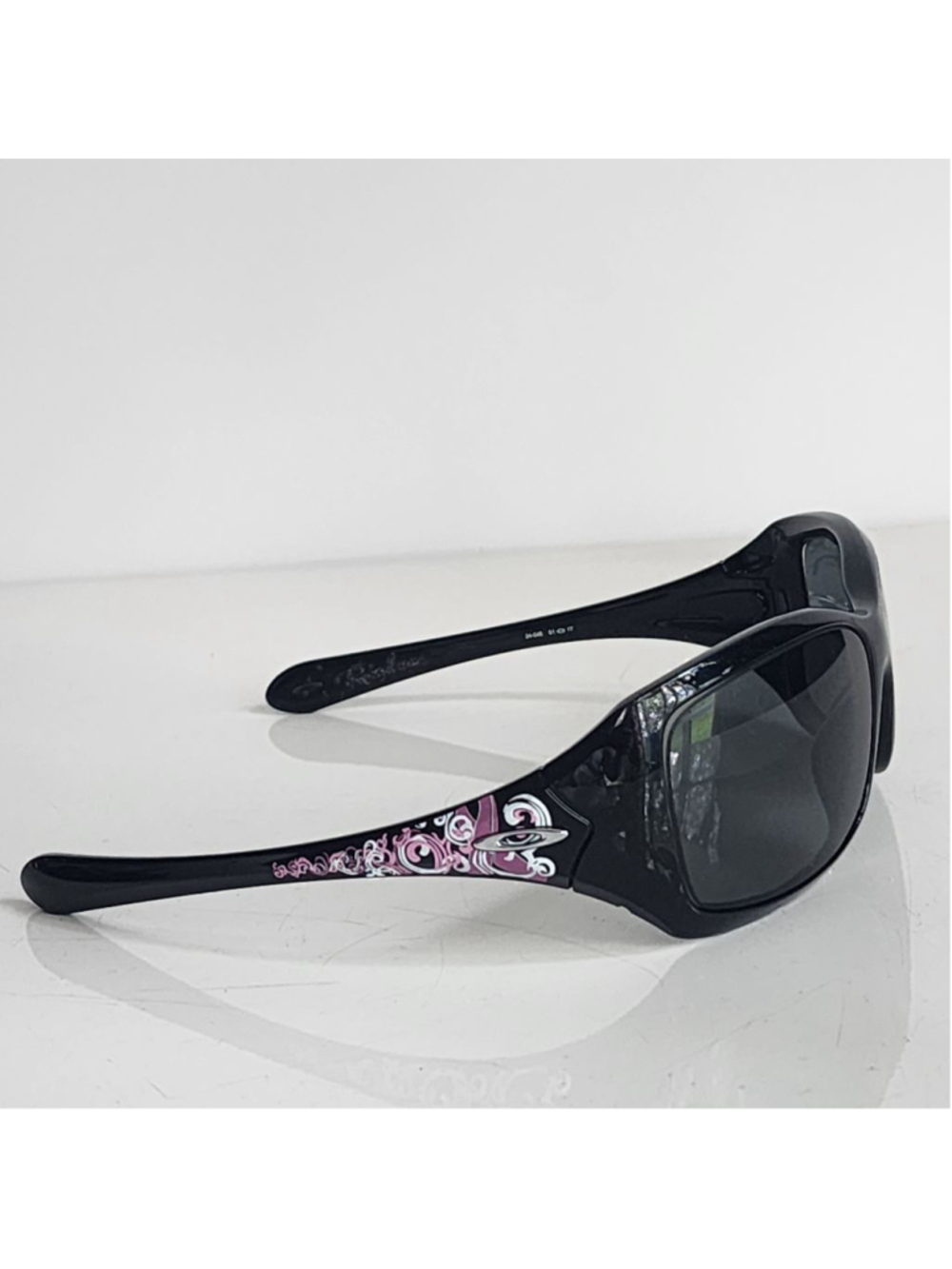 OAKLEY Ravishing Breast Cancer Awareness Edition Black Sunglasses Pink Accents - Picture 5 of 10